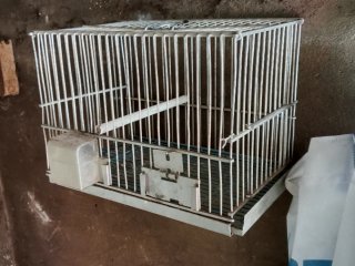 Jaula para pájaros pequeña