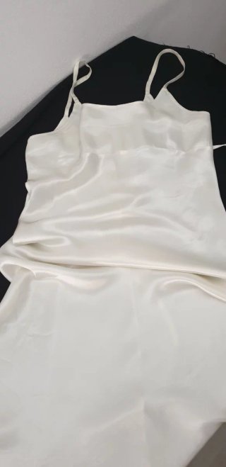 Abito elegante satinato TU