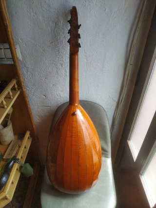 Guitarra Laúd Antigua Alemana
