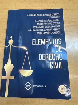 Elementos de derecho civil