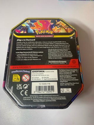 Lata Pokémon Mega-Charizard Y EX TCG