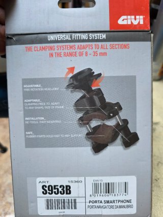 Soporte Givi Porta GPS/Smartphone 4.3