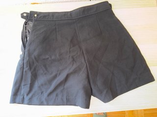 Pantalón corto Zara negro mujer