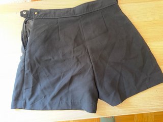 Pantalón corto Zara negro mujer