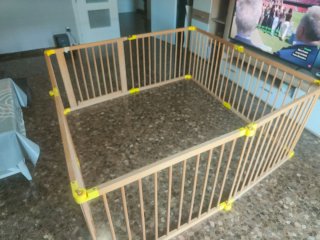 Barrera seguridad KIDUKU madera