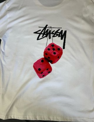 Camiseta Stussy Blanca Talla M