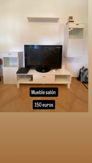 Muebles de dormitorio: cabecero, canapé, 2 mesitas