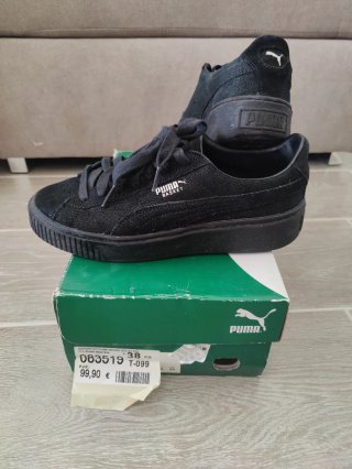 Zapatillas Puma Basket Negras