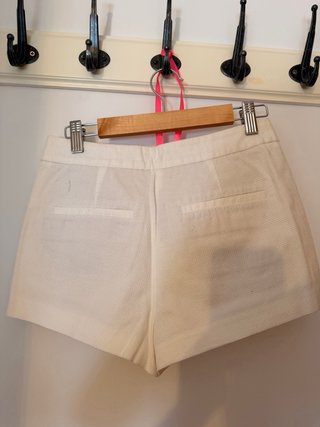 Zara Pantalón Corto Blanco Talla XS