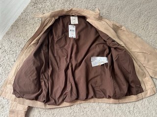 Cazadora Mango Beige