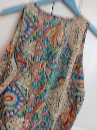 Blusa encaje talla XL multicolor nueva sin etiquet