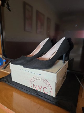 Zapatos de tacón negros gracelant