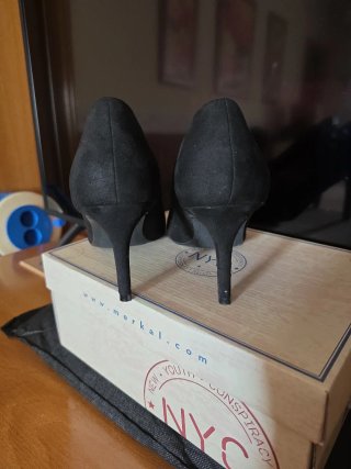 Zapatos de tacón negros gracelant