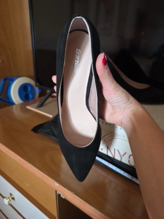 Zapatos de tacón negros gracelant