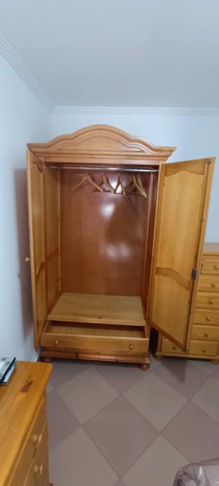 Dormitorio completo madera provenzal