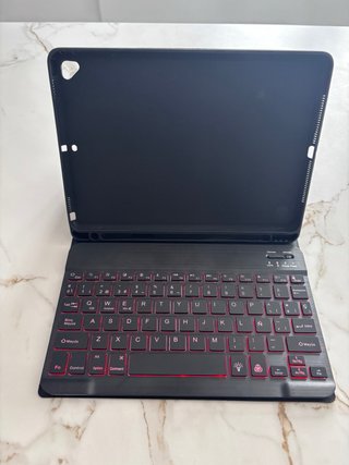 Funda Teclado iPad 6ª Gen Negra