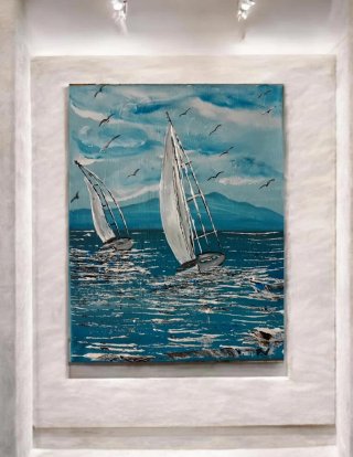 Dipinto acrilico su tela 25x30