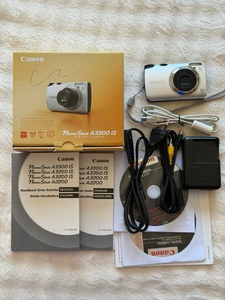 Canon PowerShot A3300 IS Camara Digital Plata