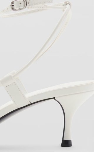 Sandalias Mango Blancas Talla 39