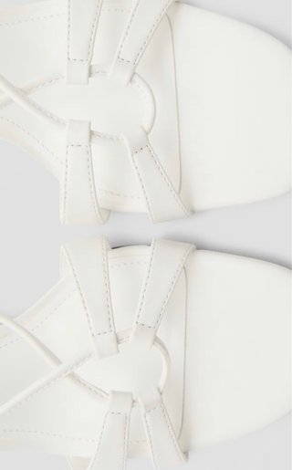 Sandalias Mango Blancas Talla 39