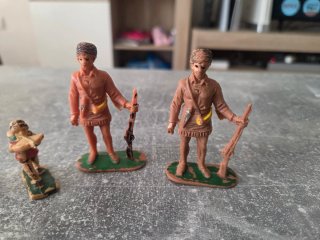 Colección Figuras Indios Americanos Exin West 1980