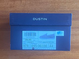 Alpargatas DUSTIN Azul Talla 45