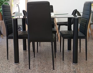 ̈Mesa ·comedor + 4 sillas, Cómodas ̈. !En Oferta¡