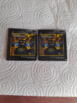 Cromo Lego Batman Película McDonald's