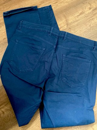 Pantalón Massimo Dutti Azul