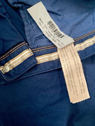 Pantalón Massimo Dutti Azul