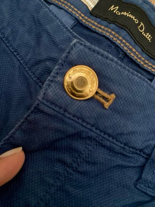 Pantalón Massimo Dutti Azul