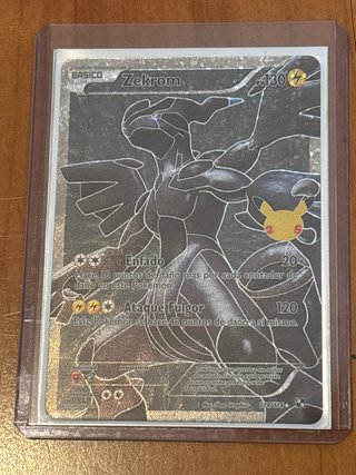 Zekrom Celebrations 114/114 Carta Pokémon