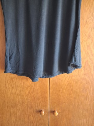 Camiseta negra manga corta básica