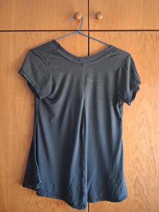 Camiseta negra manga corta básica
