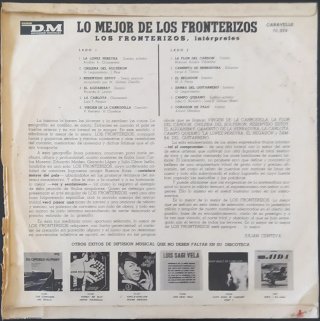 2 LPs vinilo Los Fronterizos
