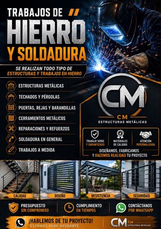 Estructuras Metálicas y Trabajos de Soldadura