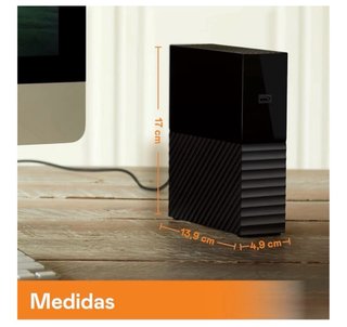 Disco Duro Externo WD 6TB My Book