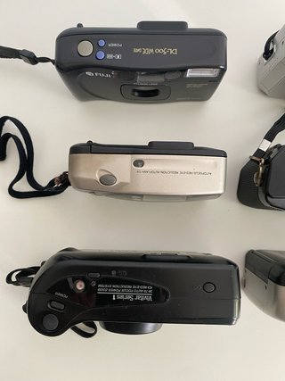 Lote 6 cámaras analógicas 35mm compactas