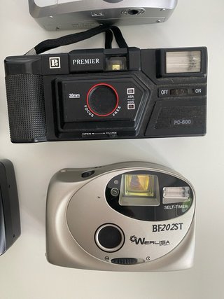 Lote 6 cámaras analógicas 35mm compactas