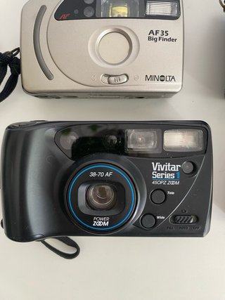 Lote 6 cámaras analógicas 35mm compactas