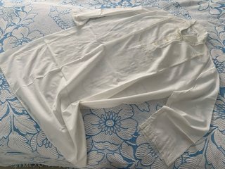 Camicia da notte vintage anni '70 cotone