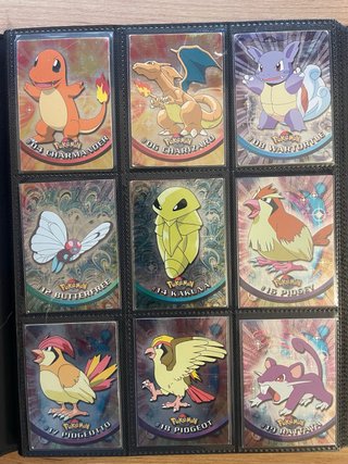 Conjunto Pokémon Topps Brilhantes Inglês