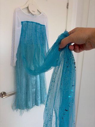 Disfraz Frozen Elsa Talla 10A