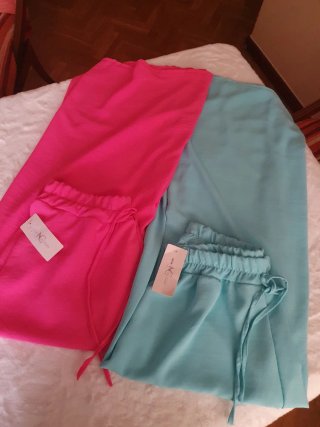Lote 2 pantalones fluidos 36/40 NUEVOS