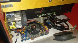 Máquina recreativa arcade NO ENCIENDE