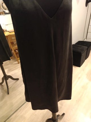 Vestido Negro de fiesta Zara