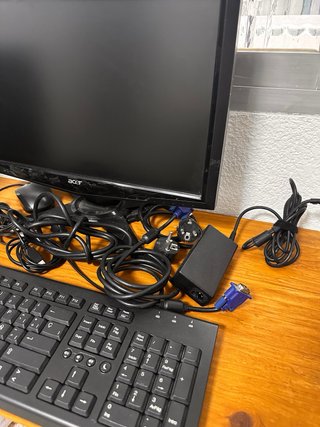 Ordenador de mesa HP Negro