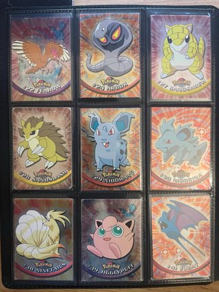Conjunto Pokemon Topps Brilhantes Inglês