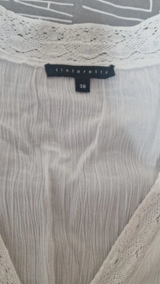 Vestido blanco largo Tintoretto