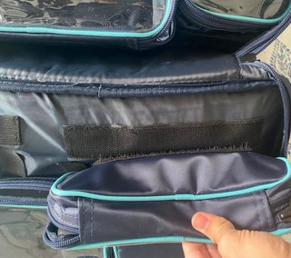 Maletín Médico Elite Bags Azul y Turquesa